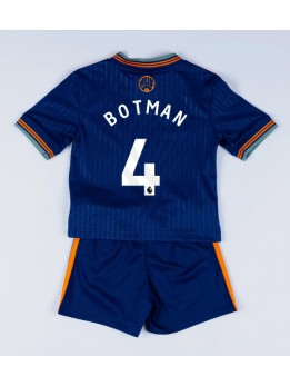 Detské Futbalové oblečenie Newcastle United Sven Botman #4 2025-26 Krátky Rukáv - Tretina (+ trenírky)